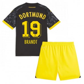 Maillot de foot Borussia Dortmund Julian Brandt #19 Extérieur enfant 2023-24 Manches Courte (+ pantalon court)